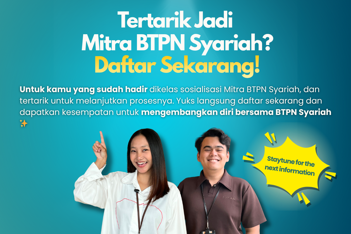 Peluang Jadi Mitra BTPN Syariah yang Perlu Kamu Ingat